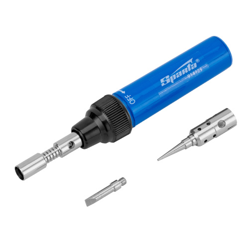 Горелка газовая, тип "Карандаш", 2 насадки для пайки, 130 мм Sparta по ценам производителя в Москве с доставкой по всей России