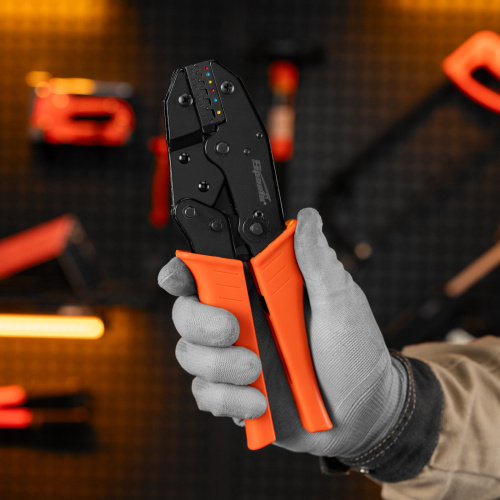 Клещи, 0.5-6 мм, для обжима электрокабеля Sparta по ценам производителя в Москве с доставкой по всей России