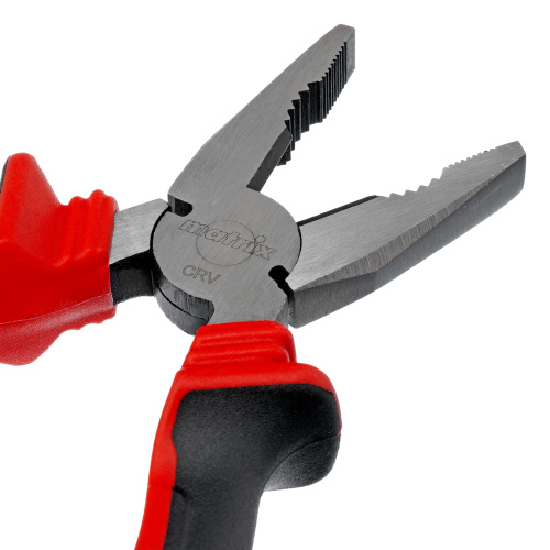 Плоскогубцы комбинированные, 180 мм, хром-ванадий, двухкомпонентные рукоятки Matrix по ценам производителя в Москве с доставкой по всей России