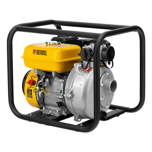 Мотопомпа бензиновая высоконапорная PX-50H, 7 л.с, 2", 600 л/мин, глубина 8 м, напор 65 м Denzel по ценам производителя в Москве с доставкой по всей России