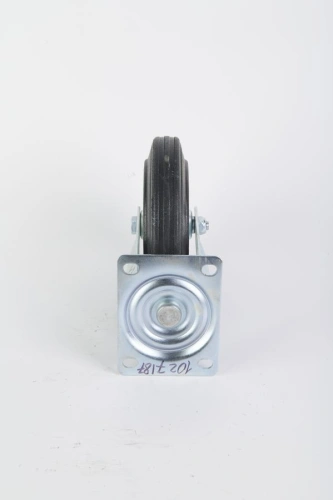 Колесо поворотное усиленное резина SRC 80 200 мм по ценам производителя в Москве с доставкой по всей России