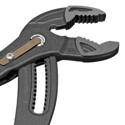 Клещи переставные, кнопочный механизм, обливные рукоятки, 300 мм Denzel по ценам производителя в Москве с доставкой по всей России