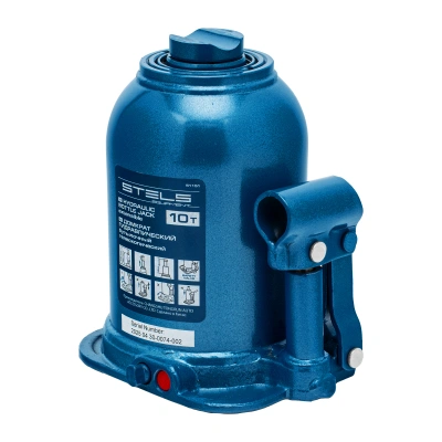 Домкрат гидравлический бутылочный телескопический, 10 т, подъем 180-430 мм Stels по ценам производителя в Москве с доставкой по всей России