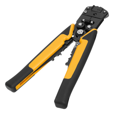 Щипцы для зачистки электропроводов 0,2-6 мм², функция обрезания проводов Denzel по ценам производителя в Москве с доставкой по всей России