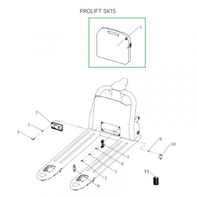 Аккумуляторная батарея 24В 20Ач Li-ion для тележек SD15L/SK15 по ценам производителя в Москве с доставкой по всей России