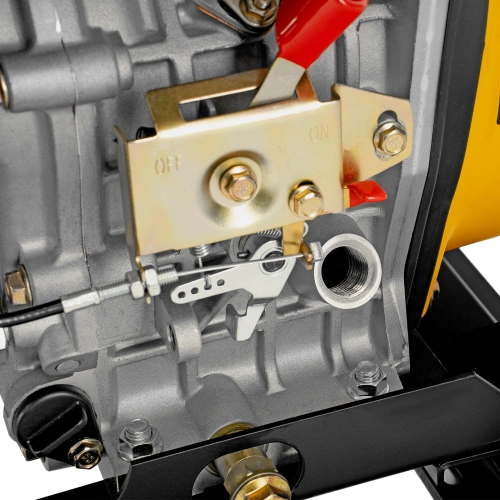 Генератор дизельный DES-55E, 5,5 кВт, 230 В, 11 л, электростартер Denzel по ценам производителя в Москве с доставкой по всей России