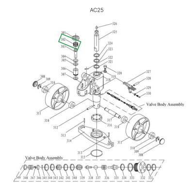Пружина возвратная малого цилиндра для гидравлических тележек JC20 по ценам производителя в Москве с доставкой по всей России