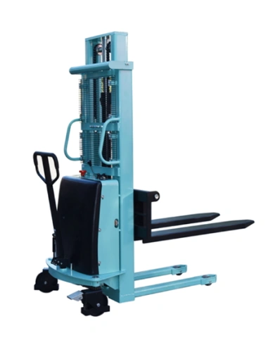 Штабелер гидравлический с электроподъемом 1,0 т 1,6 м TOR TSE1016 по ценам производителя в Москве с доставкой по всей России