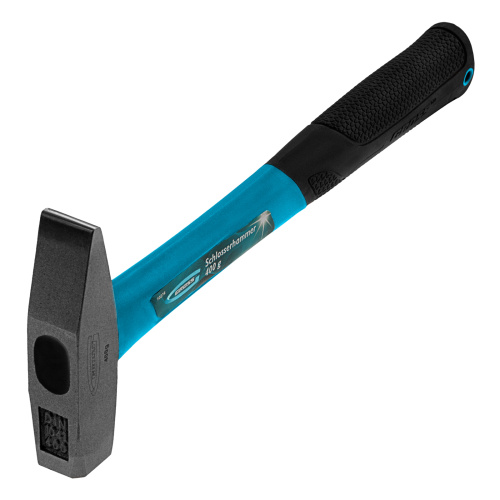 Молоток слесарный, 400 г, квадратный боек, фибергласовая обрезиненная рукоятка Gross по ценам производителя в Москве с доставкой по всей России