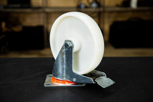 Колесо поворотное полипропилен SRCnb 80 200 мм с тормозом (N) по ценам производителя в Москве с доставкой по всей России