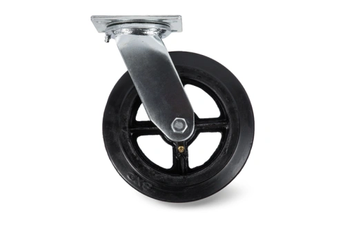 Колесо большегрузное поворотное SCd 55 125 мм обрезиненное (F) по ценам производителя в Москве с доставкой по всей России