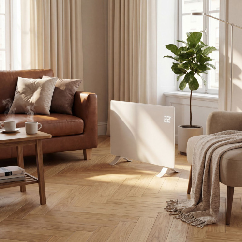 Конвектор электрический OptiPrime-1500, Wi-Fi, тачскрин, цифровой термостат, 1500 Вт Denzel по ценам производителя в Москве с доставкой по всей России