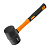 Киянка резиновая, 680 г, черная резина, фибергласовая рукоятка Sparta по ценам производителя в Москве с доставкой по всей России