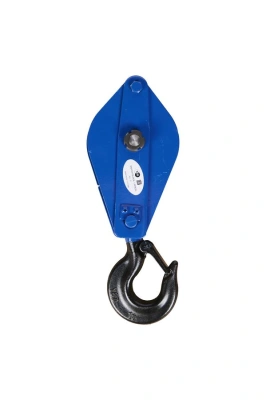 Блок монтажный однорольный с крюком TOR 1 т с откидной щекой (S) по ценам производителя в Москве с доставкой по всей России