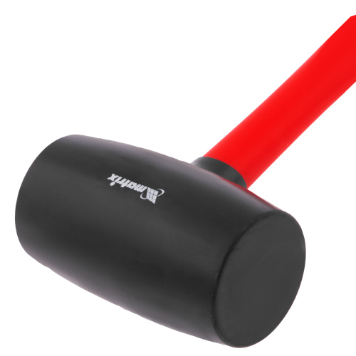 Киянка резиновая, 910 г, черная резина, фибергласовая рукоятка Matrix по ценам производителя в Москве с доставкой по всей России
