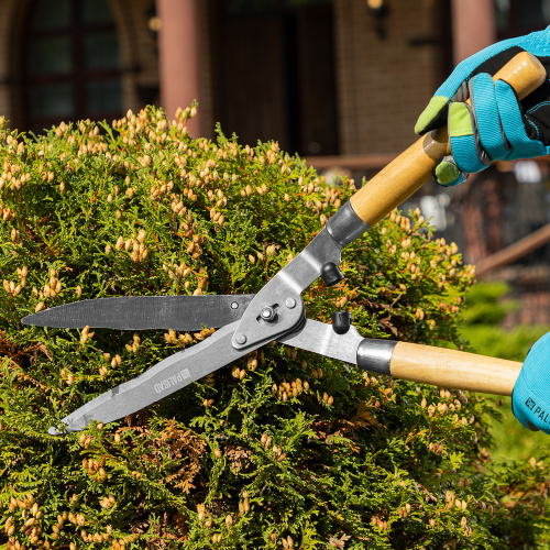 Кусторез, 520 мм, волнистые лезвия, деревянные рукоятки, Palisad по ценам производителя в Москве с доставкой по всей России