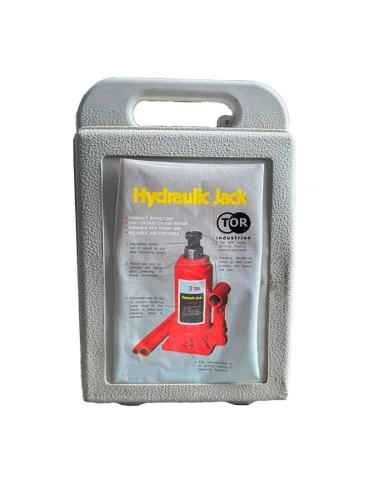 Домкрат гидравлический TOR ДГ-3 г/п 3,0 т (в пластиковом кейсе) по ценам производителя в Москве с доставкой по всей России