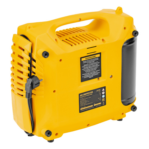 Компрессор воздушный DL1300, 10 бар, 1,3 кВт 180 л/мин 5 л, с набором аксессуаров Denzel по ценам производителя в Москве с доставкой по всей России