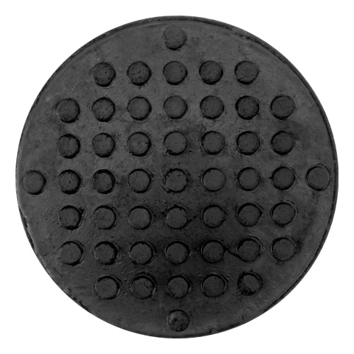 Резиновая опора для подкатного домкрата универсальная, D 72 мм, D 50, H 35 мм Matrix по ценам производителя в Москве с доставкой по всей России