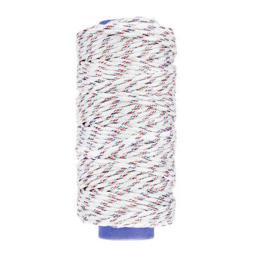 Фал плетеный полипропиленовый с сердечником, 6 мм, L100 м, 16-прядный, Сибртех по ценам производителя в Москве с доставкой по всей России
