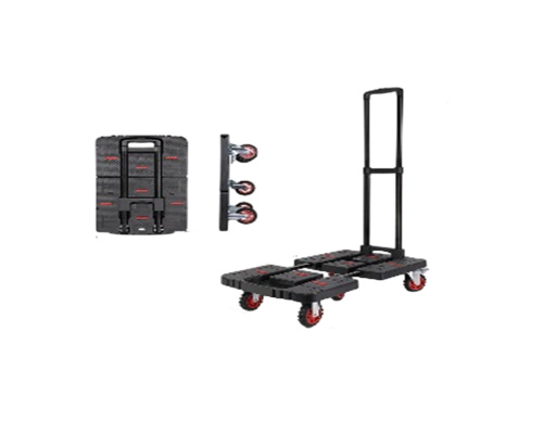 Тележка складная платформенная TOR PT-220 220 кг 400х585(705) мм колеса 100 мм х 5 шт по ценам производителя в Москве с доставкой по всей России