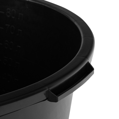 Таз круглый строительный, 90 л Сибртех по ценам производителя в Москве с доставкой по всей России