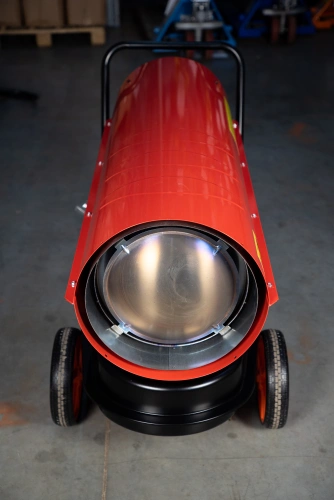 Пушка тепловая дизельная прямого нагрева 110 кВт TOR BJD-110 по ценам производителя в Москве с доставкой по всей России