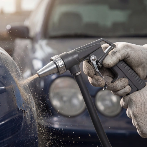 Пистолет пескоструйный со шлангом, пневматический Matrix по ценам производителя в Москве с доставкой по всей России