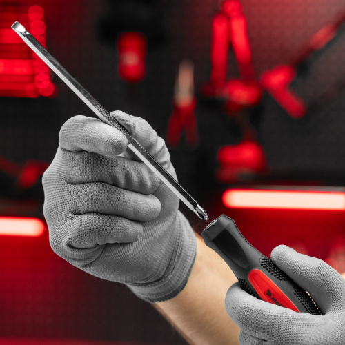 Отвертка комбинированная SL6/PH2 мм, CrV, антискользящая двухкомпонентная рукоятка Matrix по ценам производителя в Москве с доставкой по всей России