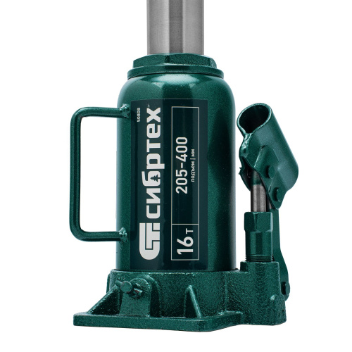 Домкрат гидравлический бутылочный, 16 т, 205-400 мм Сибртех по ценам производителя в Москве с доставкой по всей России