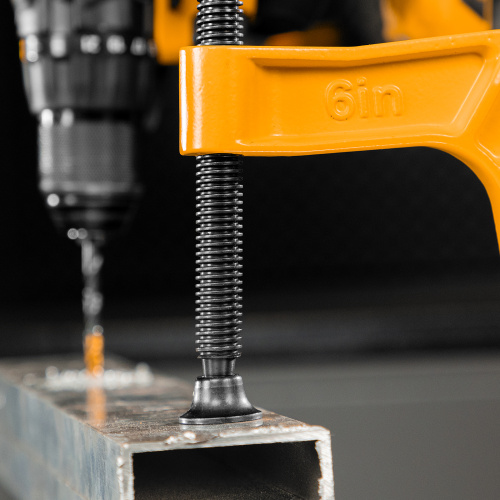 Струбцина G-образная, усиленная, 150 мм Denzel купить в Москве с доставкой по всей России | ProtosMarket.ru