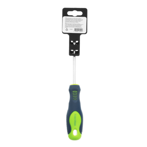 Отвертка, SL6 х 100 мм, CrV, двухкомпонентная рукоятка Сибртех по ценам производителя в Москве с доставкой по всей России