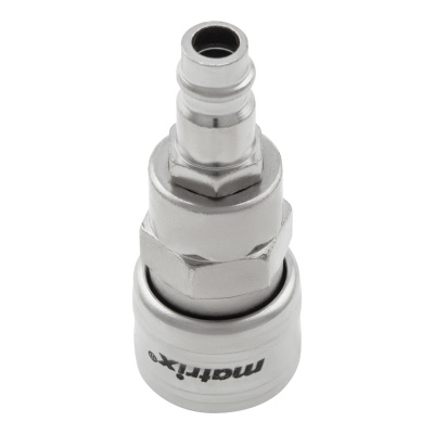 Набор переходников, быстросъемное соединение, резьбовое соед, 2 шт, внутр. D 1/4 Matrix по ценам производителя в Москве с доставкой по всей России