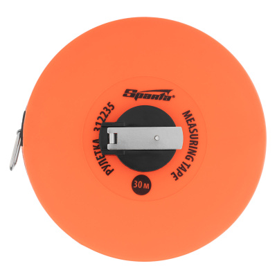 Рулетка геодезическая, 30 м х 12,5 мм, лента ПВХ, закрытый круглый корпус Sparta по ценам производителя в Москве с доставкой по всей России