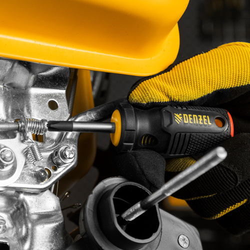 Набор отверток на полке, 8 шт., PH+SL, S2, 3к рукоятка Denzel по ценам производителя в Москве с доставкой по всей России