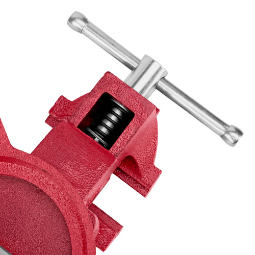 Тиски слесарные, 100 мм, поворотные, с наковальней Matrix по ценам производителя в Москве с доставкой по всей России