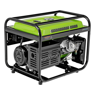 Генератор бензиновый БС-8000Э, 6,6 кВт, 230В, четырехтактный, 25 л, электростартер Сибртех по ценам производителя в Москве с доставкой по всей России