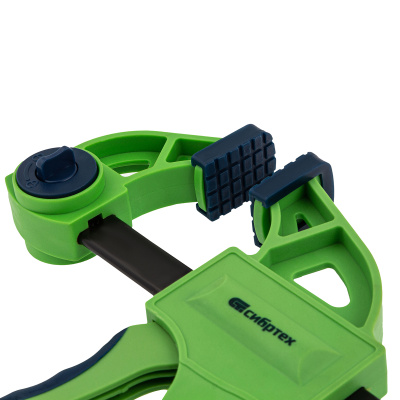 Струбцина F-образная, быстрозажимная, 450 х 70 х 660 мм, пластиковый корпус, фиксатор, двухкомпонентная рукоятка Сибртех по ценам производителя в Москве с доставкой по всей России