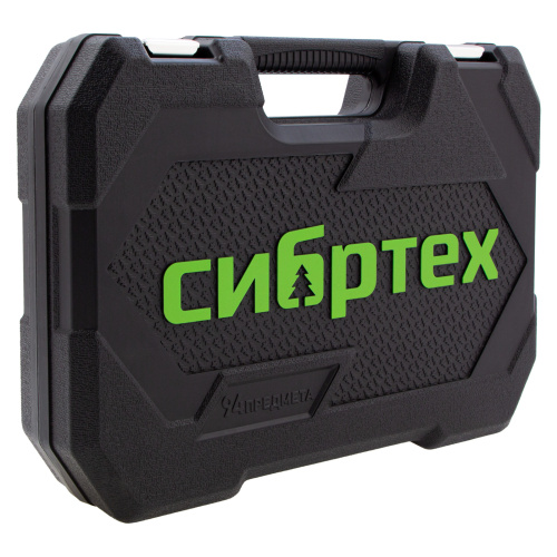 Набор инструментов 108 предметов, CrV, 1/2", 1/4" Сибртех по ценам производителя в Москве с доставкой по всей России