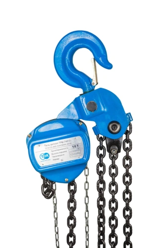 Таль ручная шестеренная TOR ТРШ C 10ТХ18М PRO (для тяжелых работ) по ценам производителя в Москве с доставкой по всей России