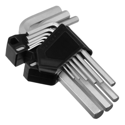 Набор ключей имбусовых, HEX, 1,5-10 мм, CrV, 9 шт. Сибртех по ценам производителя в Москве с доставкой по всей России