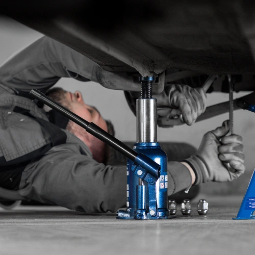 Домкрат гидравлический бутылочный телескопический, 6 т, подъем 180-410 мм Stels по ценам производителя в Москве с доставкой по всей России