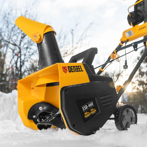 Электрическая снегоуборочная машина ESB-460, 2 кВт Denzel по ценам производителя в Москве с доставкой по всей России