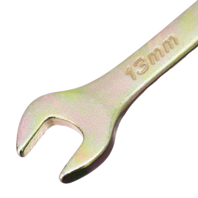 Ключ комбинированный, 13 мм, желтый цинк Сибртех по ценам производителя в Москве с доставкой по всей России