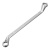Ключ накидной коленчатый, 14 х 15 мм, хромированный Sparta по ценам производителя в Москве с доставкой по всей России