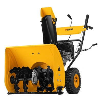 Бензиновая снегоуборочная машина SBM 610, 212 cc, ручной старт, фара Denzel купить в Москве с доставкой по всей России | ProtosMarket.ru