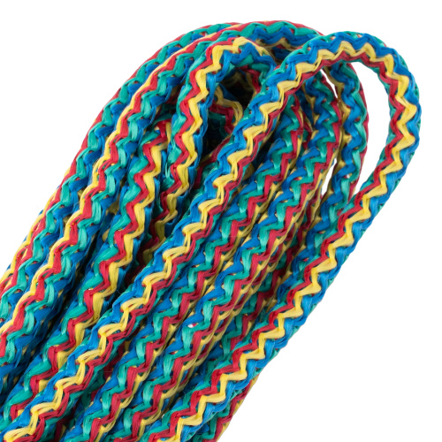 Шнур вязаный полипропиленовый с серд."Радуга", 8 мм, L 20 м, Сибртех по ценам производителя в Москве с доставкой по всей России