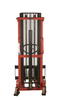 Штабелер гидравлический 1,5 т 2,5 м TOR CTY-EH с раздвижными вилами по ценам производителя в Москве с доставкой по всей России