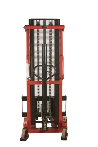 Штабелер гидравлический 1,5 т 2,5 м TOR CTY-EH с раздвижными вилами по ценам производителя в Москве с доставкой по всей России