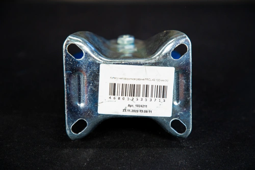 Колесо неповоротное резина FRCL 42 100 мм (N) по ценам производителя в Москве с доставкой по всей России